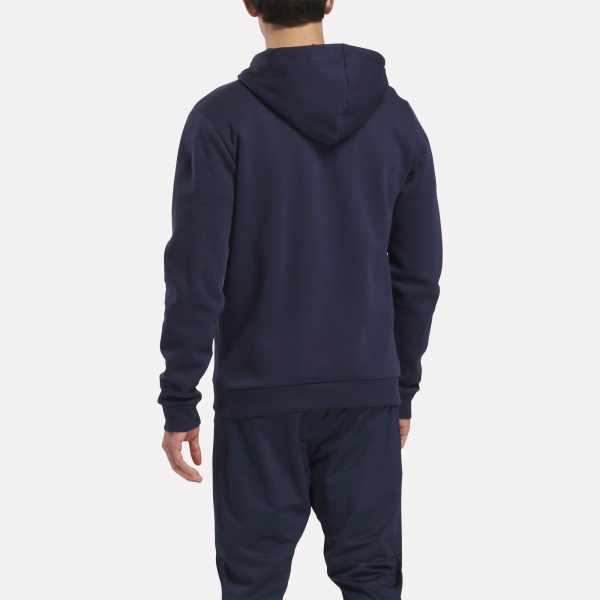 Men's Reebok Identity Small Logo Fleece Full-Zip Hoodie - Image 3