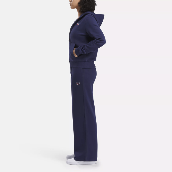 Women's Reebok Identity Small Logo Fleece Full-Zip Hoodie - Image 2