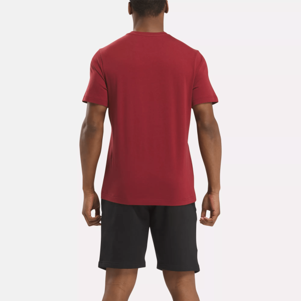 Men's Reebok Identity Big Stacked Logo T-Shirt - Image 3