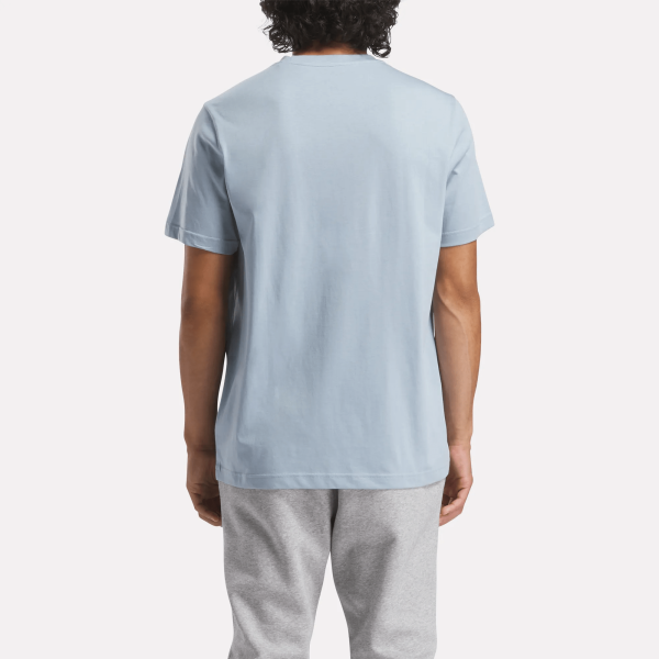 Men's Reebok Identity Big Stacked Logo T-Shirt - Image 3