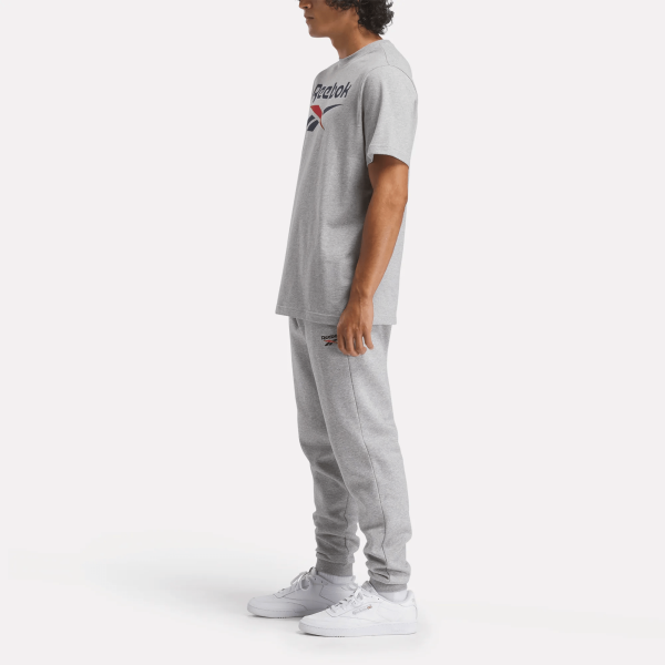 Men's Reebok Identity Big Stacked Logo T-Shirt - Image 2