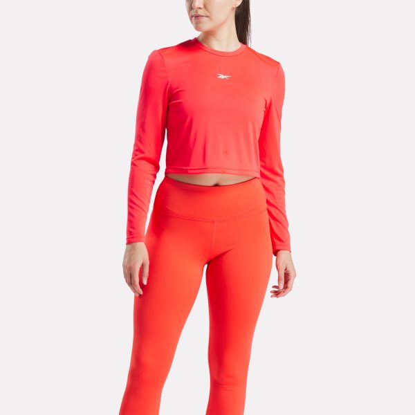 Women's Core Slim Fit Crop Long Sleeve Tee