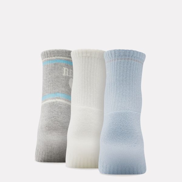 Women's 3-pack Terry Mid Crew Socks - Image 2