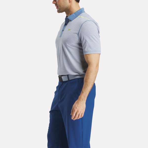 Men's Short Sleeve Core Stripe Polo Shirt - Image 2