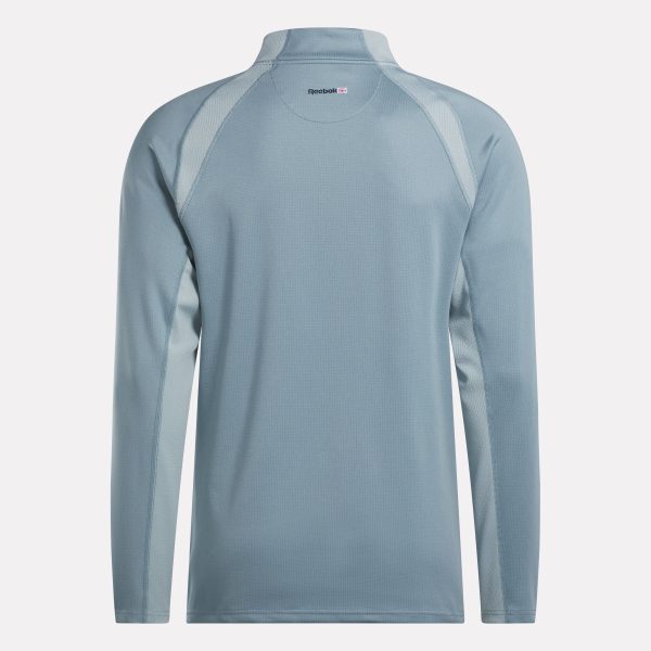 Men's Long Sleeve Aero Flex 1/4 Zip Pullover Top - Image 5