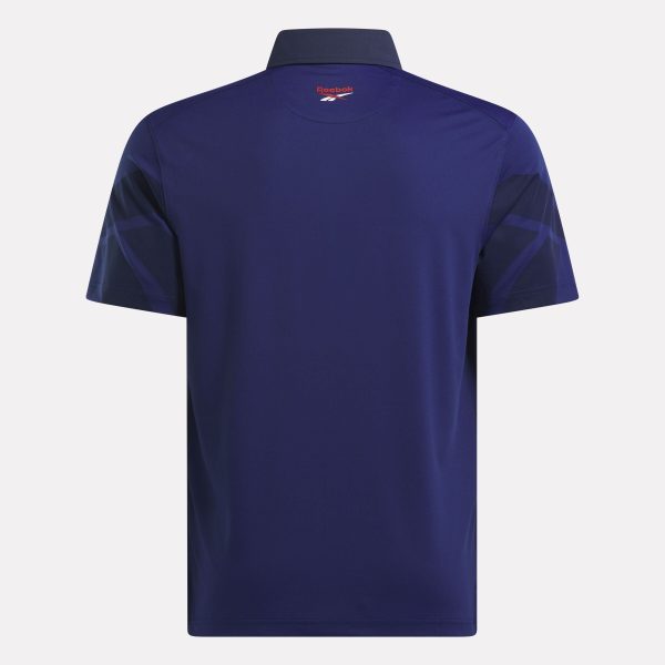 Men's Signature Vector Colorblocked Polo Shirt - Image 5
